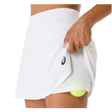 Jupe ASICS Femme COURT SKIRT Blanc PE 2025