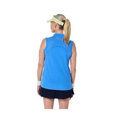 Débardeur ASICS Femme COURT TANK Bleu PE 2025