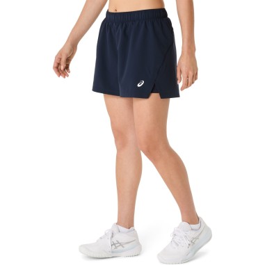 Short Tennis ASICS Femme COURT 2-N-1 Marine PE...