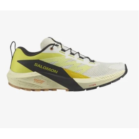 Chaussures Running SALOMON Homme SENSE RIDE 5 Jaune / Beige PE 2024