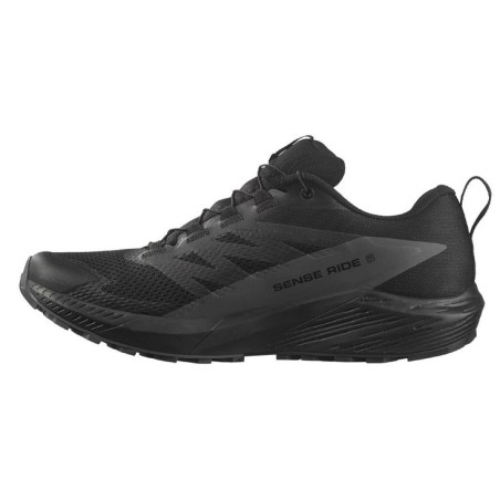 Chaussures Running SALOMON Homme SENSE RIDE 5 GTX Grise / Noire   AH 2023