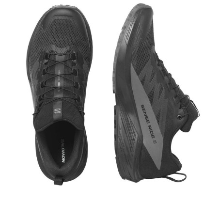 Chaussures Running SALOMON Homme SENSE RIDE 5 GTX Grise / Noire   AH 2023