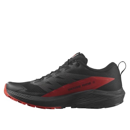Chaussures Running SALOMON Homme SENSE RIDE 5 Noir / Rouge AH 2023