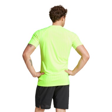 T-Shirt ADIDAS Homme FREELIFT Jaune Fluo PE 2025