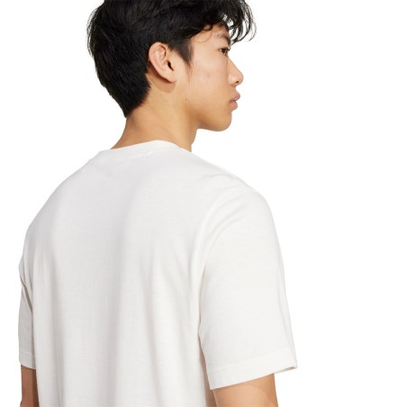 T-Shirt ADIDAS Homme HERITAGE TNS Blanc / Vert PE 2025