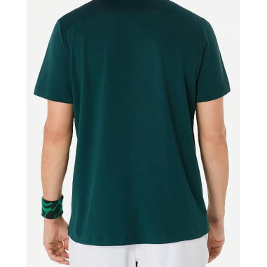 T-Shirt ASICS Homme COURT SS TOP Saxon Green PE...
