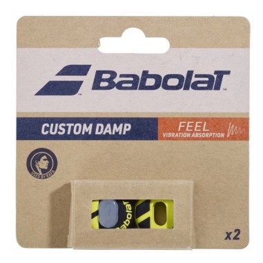 Antivibrateur BABOLAT CUSTOM DAMP Noir / Jaune 2024