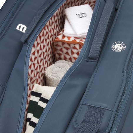 Thermo-Bag WILSON SUPER TOUR 15PK ROLAND GARROS SESSION SOIREE Marine 2025