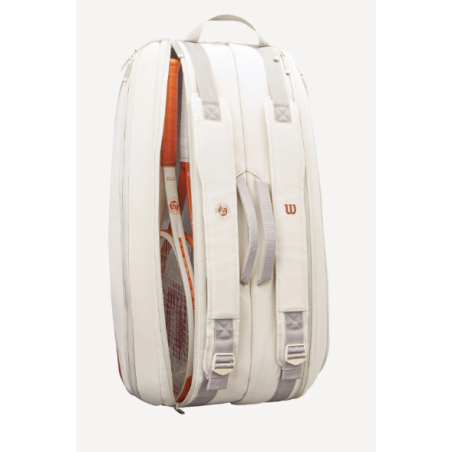 Thermo-Bag WILSON SUPER TOUR 9PK ROLAND GARROS Cream / Clay 2025
