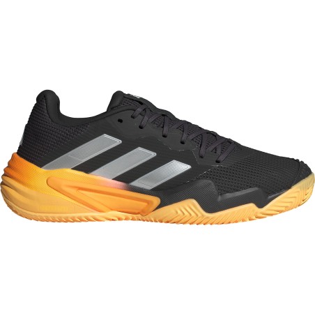 Chaussures ADIDAS Homme BARRICADE Terre Battue PARIS Noir / Orange PE 2024