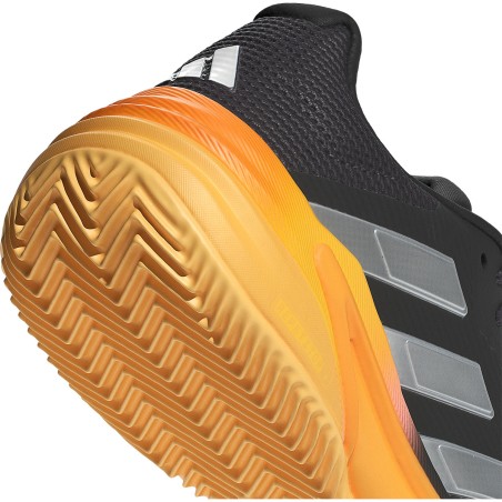 Chaussures ADIDAS Homme BARRICADE Terre Battue PARIS Noir / Orange PE 2024