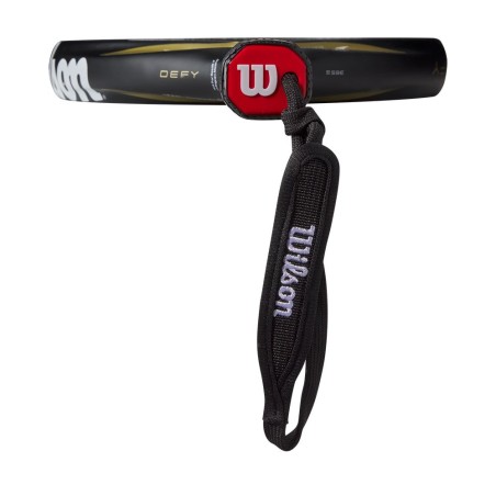 Raquette Padel WILSON DEFY V1 Noir / Doré (365g) 2025
