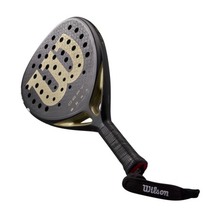 Raquette Padel WILSON DEFY V1 Noir / Doré (365g) 2025