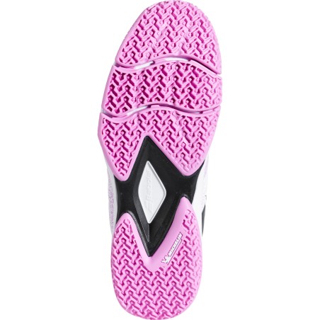 Chaussures Padel BABOLAT Femme SENSA Blanc / Rose PE 2025