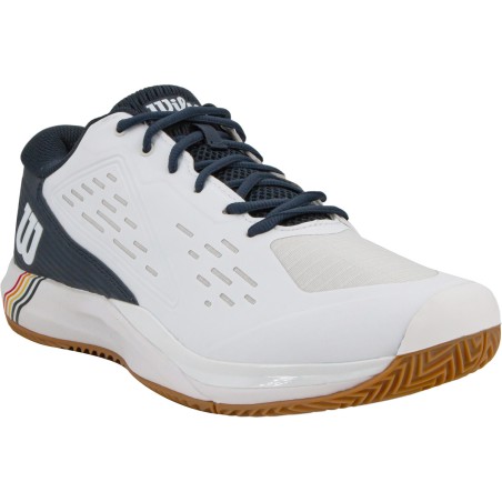 Chaussures WILSON Homme RUSH PRO ACE Roland Garros Terre Battue Blanc PE 2025