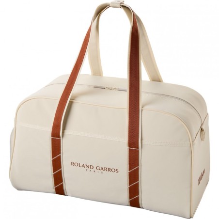 Sac de Sport WILSON SMALL DUFFEL ROLAND GARROS Ecru / Or 2025