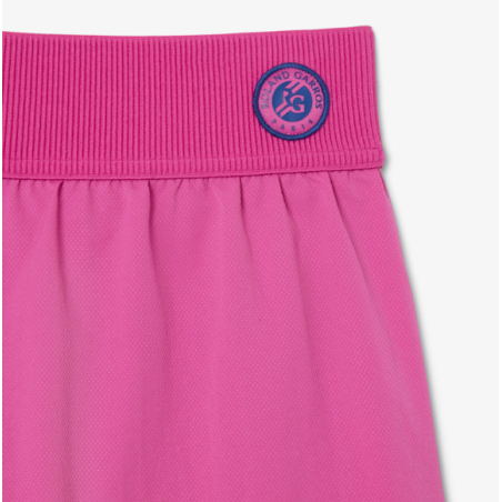 Jupe LACOSTE Sport Femme avec shorty intégré SPORT ROLAND GARROS PE 2025
