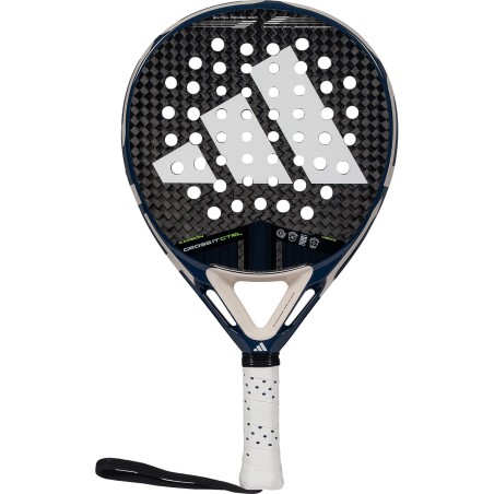 Raquette Padel ADIDAS CROSS IT CARBON CTRL (370g) Bleu / Blanc / Noir 2025