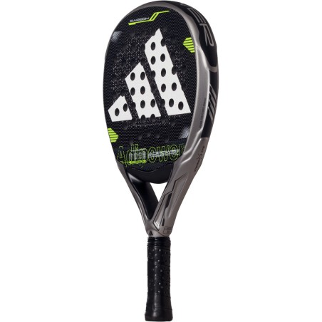 Raquette Padel ADIDAS ADIPOWER CARBON CTRL Gris / Noir / Jaune (360 g) 2025