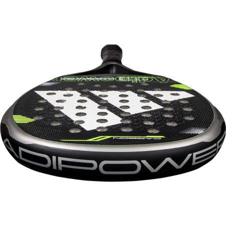 Raquette Padel ADIDAS ADIPOWER CARBON CTRL Gris / Noir / Jaune (360 g) 2025