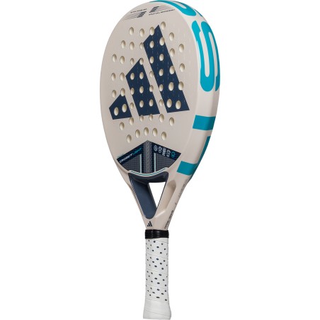 Raquette Padel ADIDAS CROSS IT TEAM LIGHT 3.4 (355g) Blanc / Bleu 2025