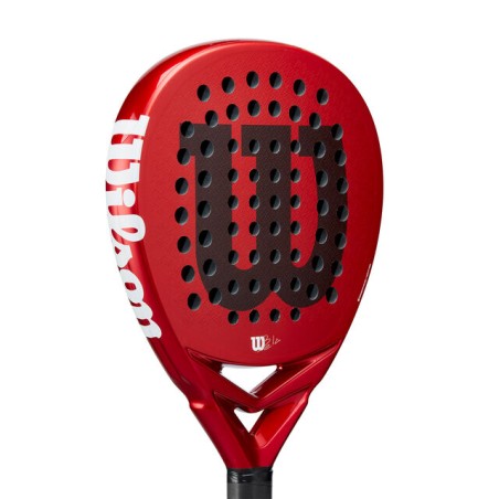 Raquette Padel WILSON BELA ELITE V2.5 Rouge / Noir / Blanc (365 g) 2025
