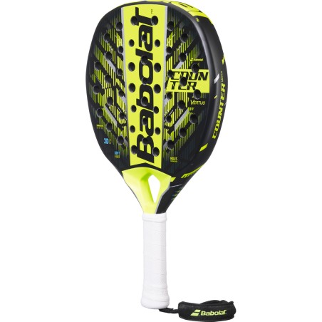 Raquette Padel BABOLAT COUNTER VERTUO Jaune / Noir (350 g) 2025