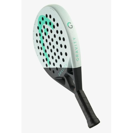 Raquette Padel HEAD GRAVITY PRO (365 g) Noir / Blanc / Vert 2024