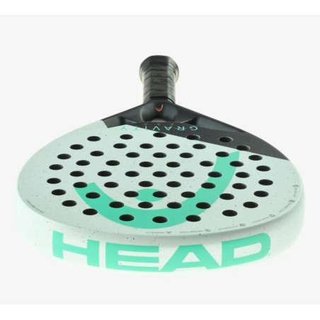 Raquette Padel HEAD GRAVITY PRO (365 g) Noir / Blanc / Vert 2024