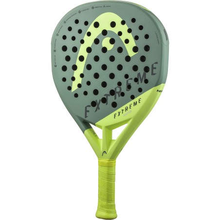 Raquette Padel HEAD EXTREME MOTION Vert / Jaune (360 g) 2024