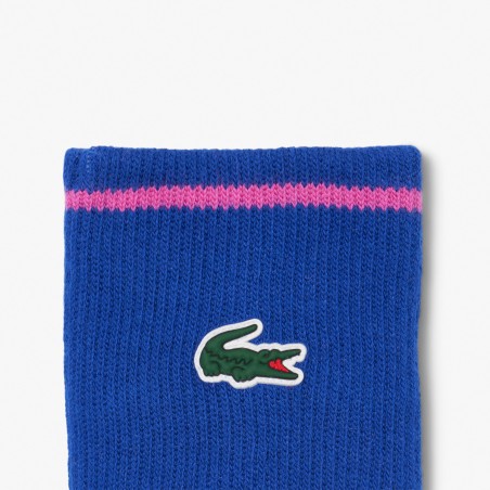 Poignet Eponge LACOSTE x2 Bleu / Rose 2025