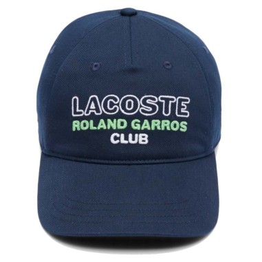 Casquette LACOSTE Roland Garros CLUB Marine PE...