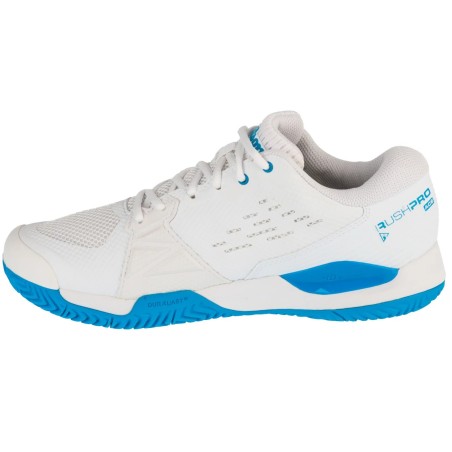 Chaussures WILSON Homme RUSH PRO ACE OZ Toutes Surfaces Blanc Bleu PE 2025