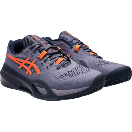 Chaussures ASICS Homme GEL-RESOLUTION X Terre Battue Violet PE 2025