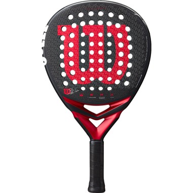 Raquette Padel WILSON BELA V3 Noir / Rouge (365 g) 2025