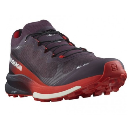 Chaussures Running SALOMON Mixte SLAB ULTRA 3 V2 Bordeaux / Rouge 2023