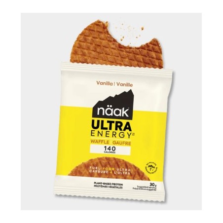 Gaufrettes ENERGETIQUE NAAK ULTRA ENERGY Vanille 140 Cal 30 g 2024