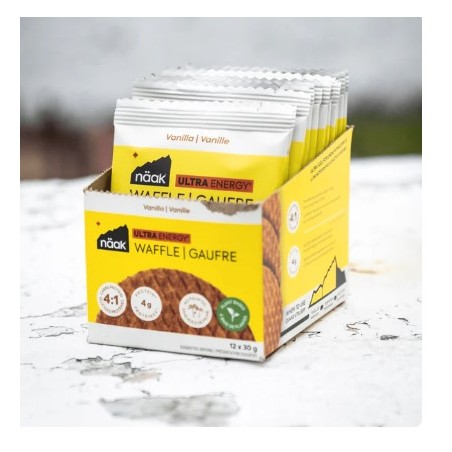 Gaufrettes ENERGETIQUE NAAK ULTRA ENERGY Vanille 140 Cal 30 g 2024