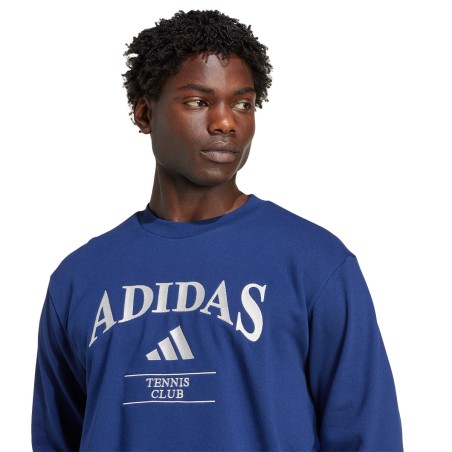 Sweat ADIDAS Homme HERITAGE Bleu Foncé PE 2025