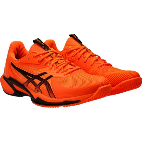 Chaussures ASICS Homme SOLUTION SPEED FF 3 Toutes Surfaces Orange / Noir PE 2025