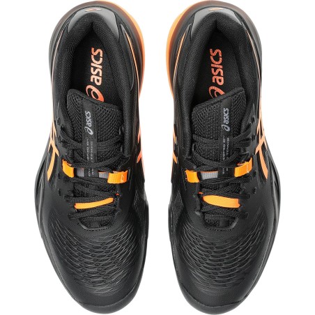 Chaussures ASICS Homme GEL-RESOLUTION X Toutes Surfaces Noir / Orange PE 2025