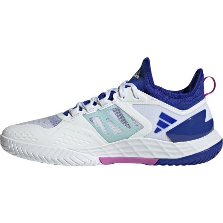 Chaussures ADIDAS Homme ADIZERO UBERSONIC Toutes Surfaces Blanc / Bleu AH 2024