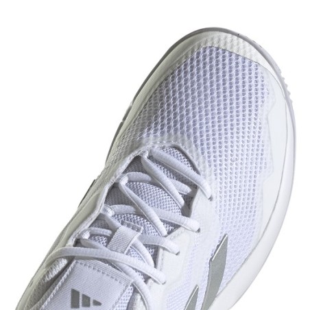 Chaussures ADIDAS Femme COURTJAM CONTROL Blanc / Gris PE 2023