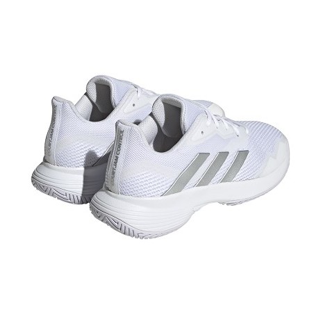 Chaussures ADIDAS Femme COURTJAM CONTROL Blanche / Grise 2023