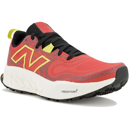 Chaussures Running NEW BALANCE Homme FRESH FOAM HIERRO V8 Rouge / Jaune PE 2024