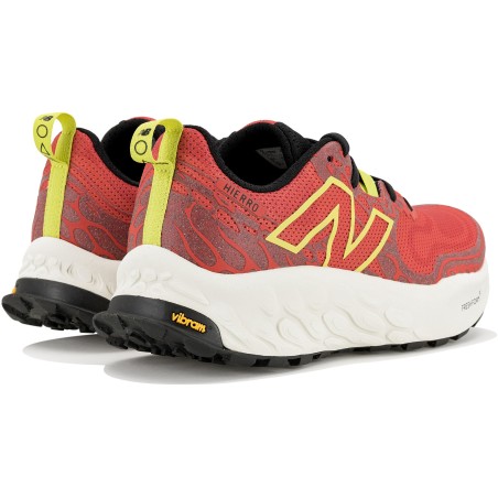 Chaussures Running NEW BALANCE Homme FRESH FOAM X HIERRO V8 Rouge/Jaune PE 2024