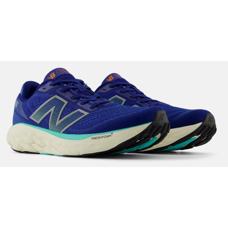 Chaussures Running NEW BALANCE Homme 880 V14 Bleu / Vert AH 2024