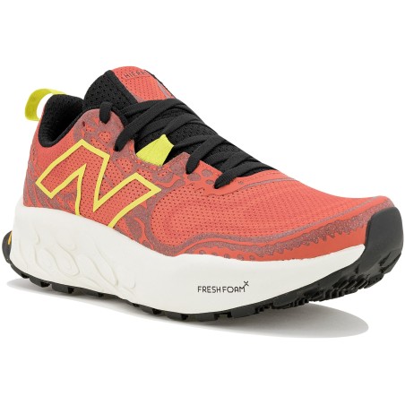 Chaussures Running NEW BALANCE Femme FRESH FOAM HIERRO V8 Rouge / Jaune PE 2024