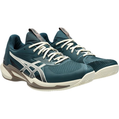 Chaussures ASICS Homme SOLUTION SPEED FF 3 Terre Battue Vert / Beige PE 2025