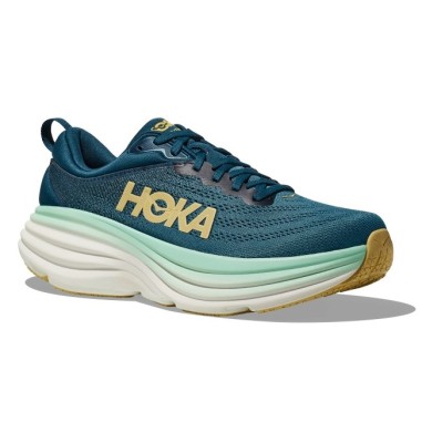 Chaussures Running HOKA Homme BONDI 8 Turquoise...
